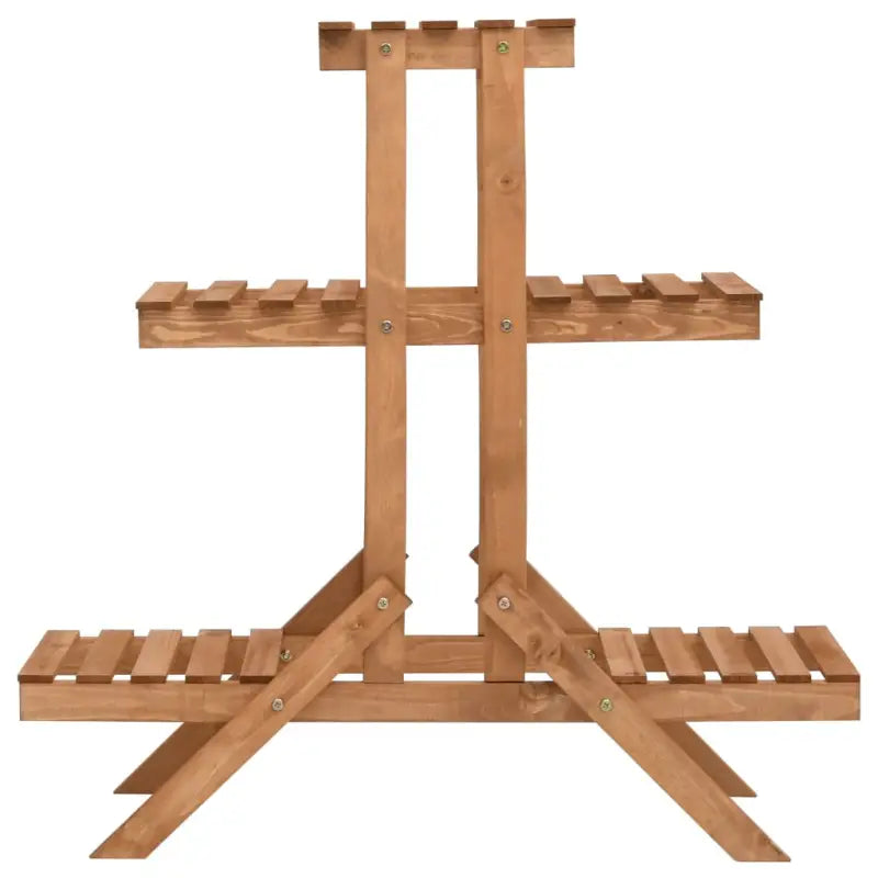 Houten Plantenstandaard voor Binnen en Buiten Gebruik - Plantenstandaarden