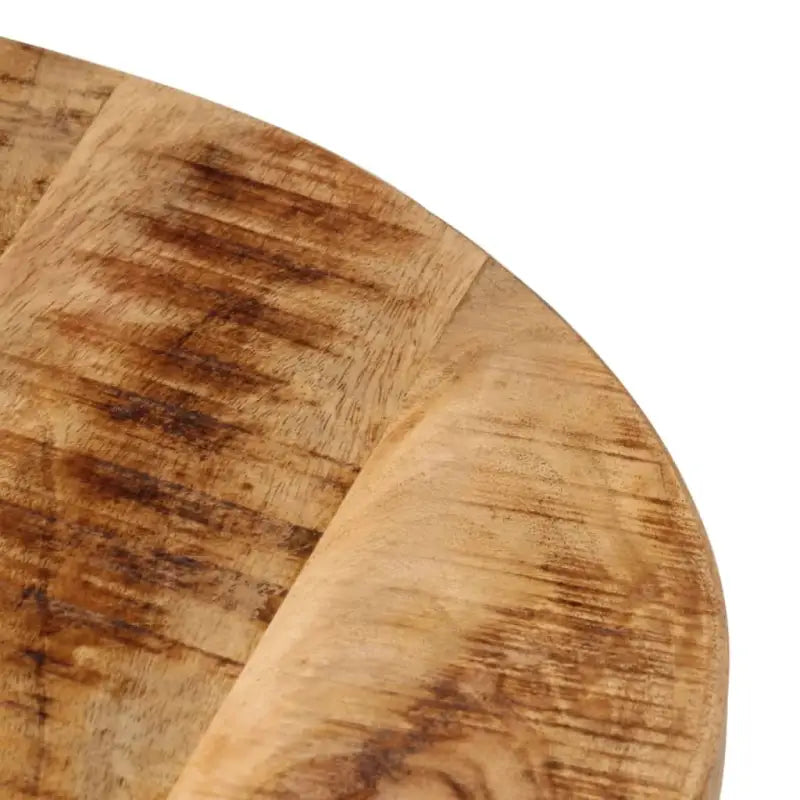 Houten salontafel met massief mangohout en ijzeren poten - Salontafels