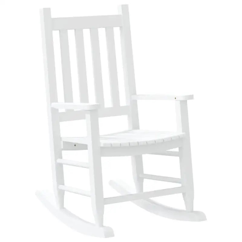 Houten Schommelstoel voor Buiten met Stevige Populierenhouten Frame - Schommelstoelen