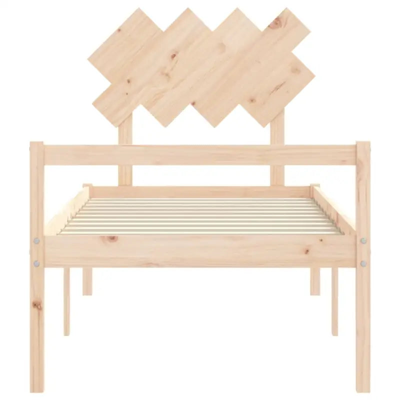 Houten seniorenbed van massief grenenhout voor comfortabele nachtrust - Bedden & bedframes