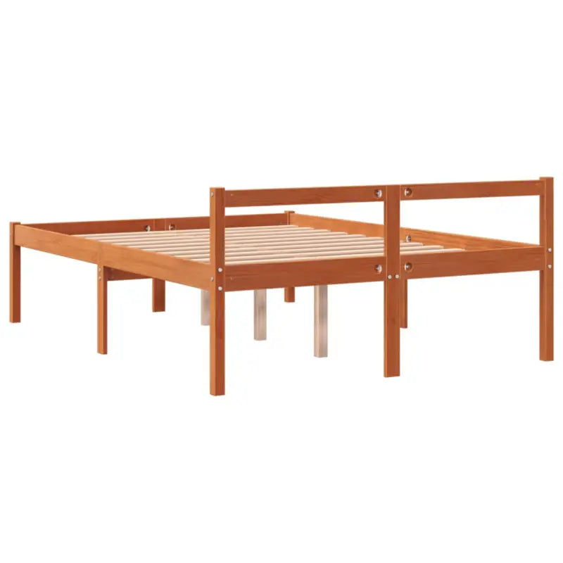 Houten seniorenbed van massief grenenhout voor een goede nachtrust - Bedden & bedframes