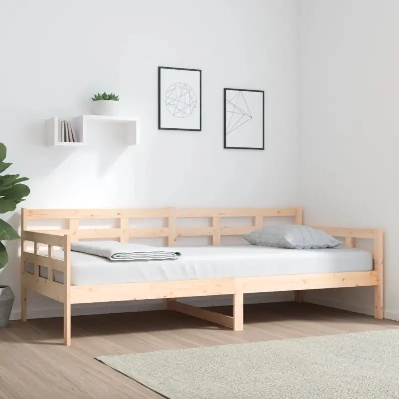 Houten slaapbank van massief grenenhout voor gasten blijven slapen - Bedden & bedframes