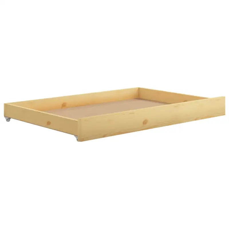 Houten slaapbank van massief grenenhout voor gasten en zithoek - Bruin - Bedden & bedframes