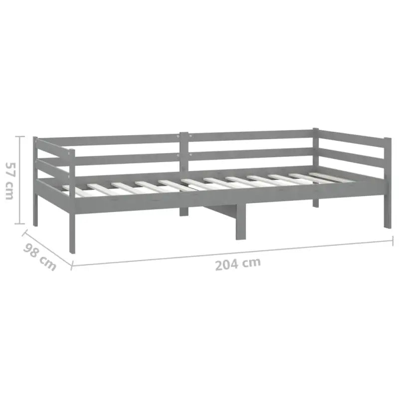 Houten slaapbank van massief grenenhout voor gasten en zitruimte - Bedden & bedframes