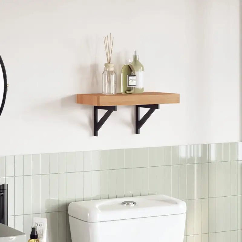 Houten tafelblad van massief acaciahout voor een frisse look - Olie-afwerking / 60 x 20 x 4 cm / 1 - Tafelbladen