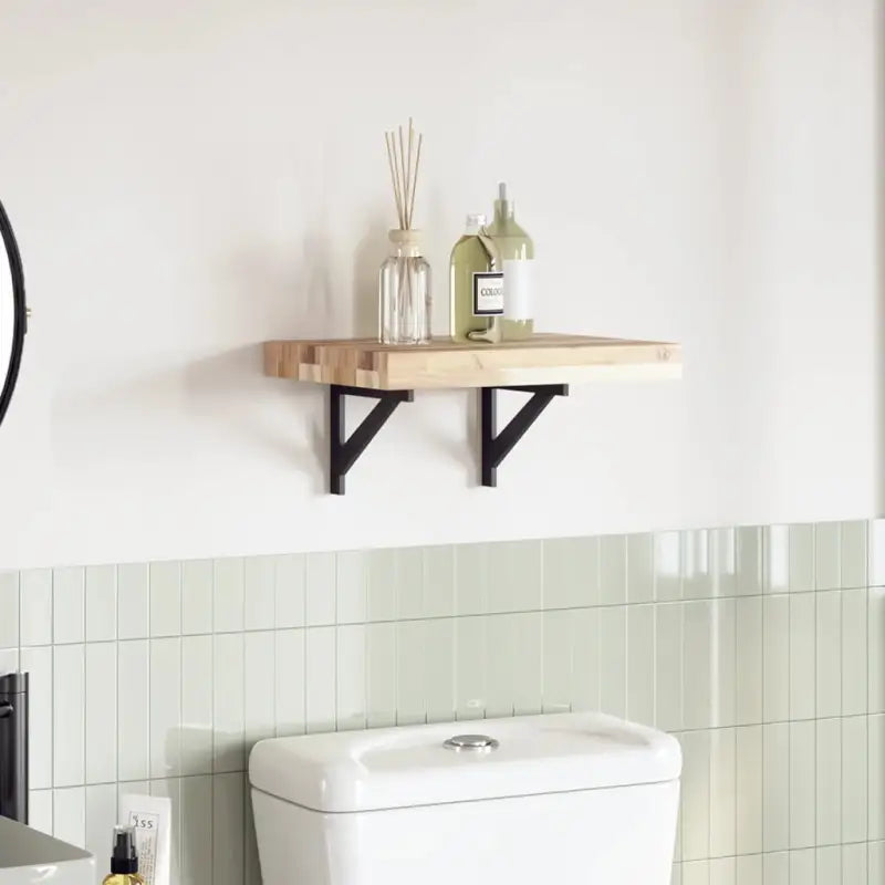 Houten tafelblad van massief acaciahout voor een frisse look - Naturel (onafgewerkt) / 40 x 30 x 4 cm / 1 - Tafelbladen