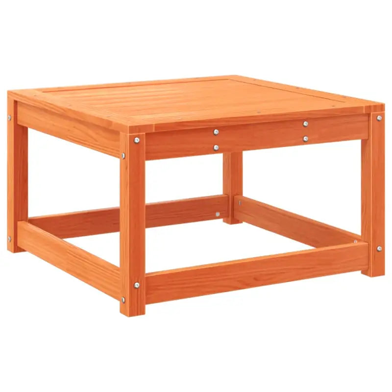 Houten tuin loungeset van massief grenenhout met wasbruin afwerkingen - Tuinsets