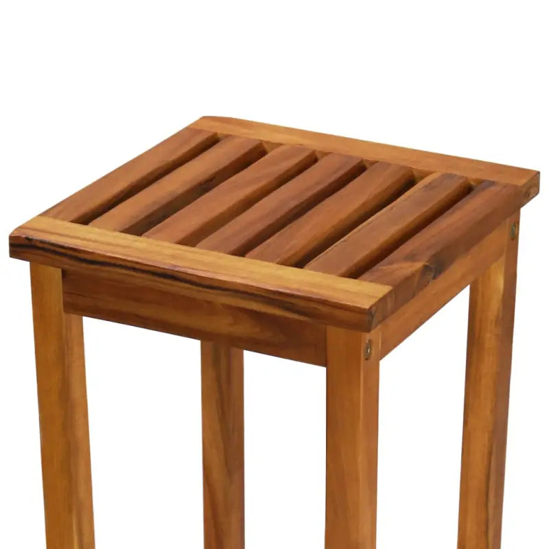 Houten tuinbarset met massief acaciahout en stevig tafelblad - Tuinsets
