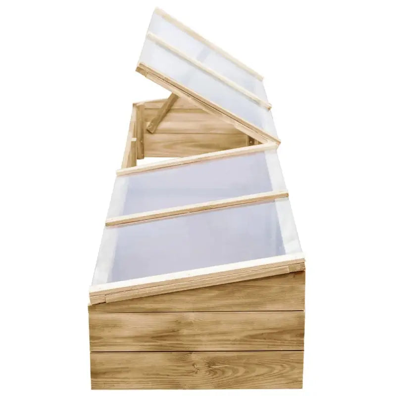 Houten Tuinkas voor Bloemen en Planten Bedden - 200 x 50 x 35 cm / 1 - Tuinkassen