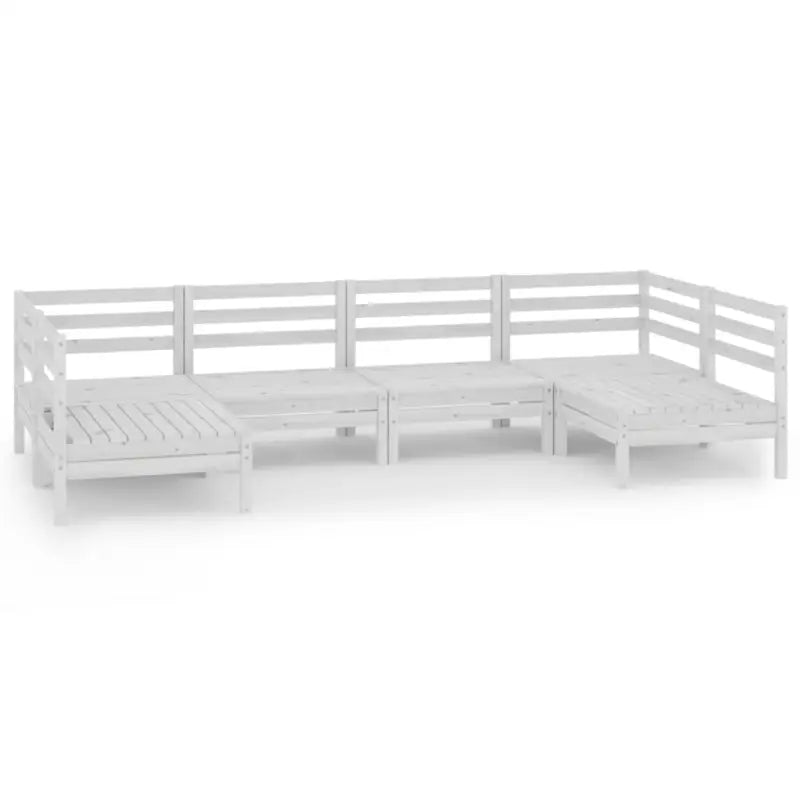 Houten tuinset van massief grenenhout voor ontspanning en gezelschap - Tuinsets