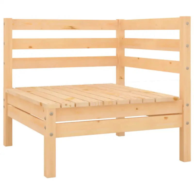 Houten tuinset van massief grenenhout voor ontspanning en samenzijn - Tuinsets