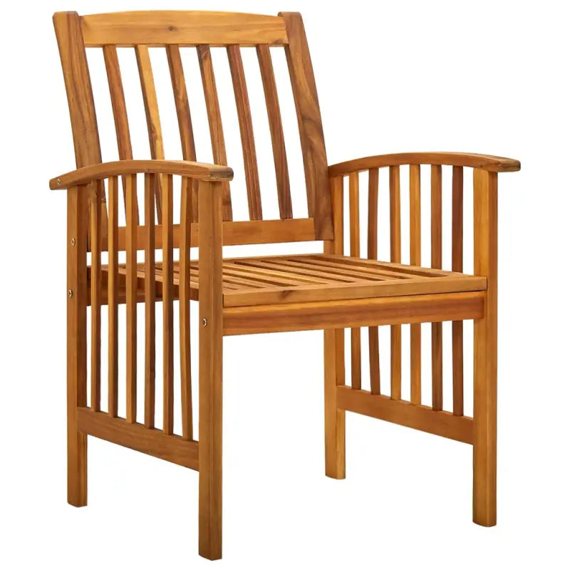 Houten tuinstoelen van massief acaciahout voor buiten plezier - Tuinstoelen