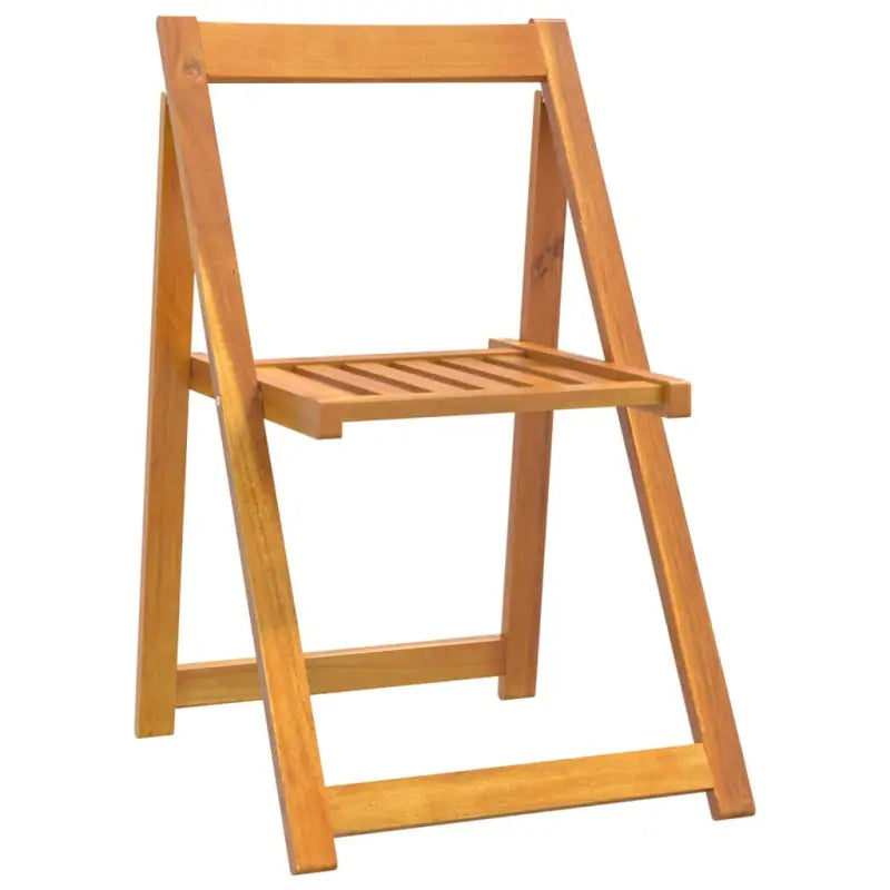 Houten tuinstoelen van massief acaciahout voor tuin of terras - Tuinstoelen