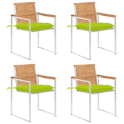 Houten tuinstoelen van massief teakhout voor een stijlvol terras - Tuinstoelen