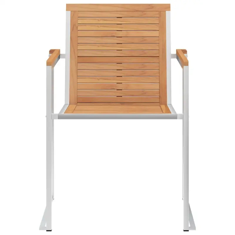 Houten tuinstoelen van massief teakhout voor een stijlvol terras - Tuinstoelen