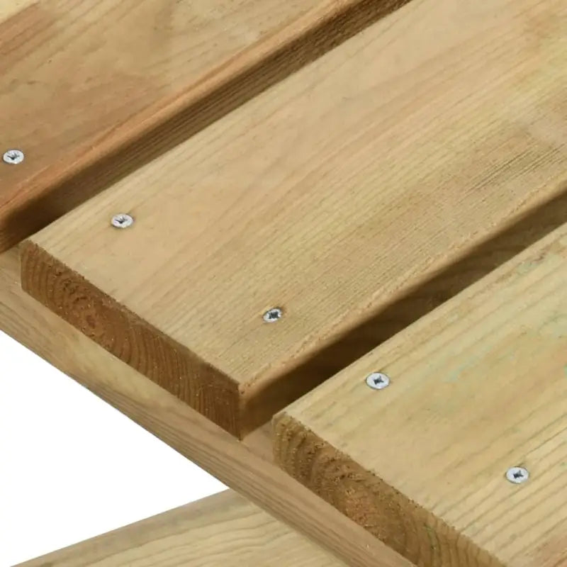Houten tuintafel met rustieke charme en duurzaamheid - Tuintafels