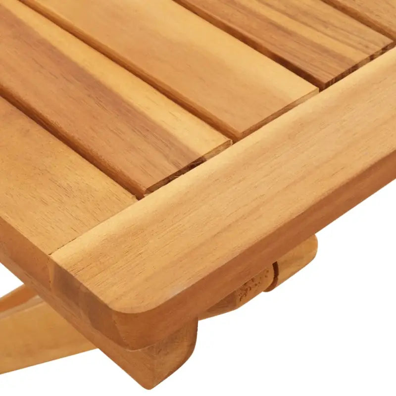 Houten tuintafel van massief acaciahout eenvoudig schoon en duurzaam - Tuintafels