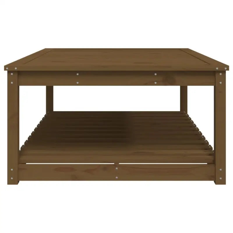 Houten tuintafel van massief grenenhout voor tuin en terras - Tuintafels