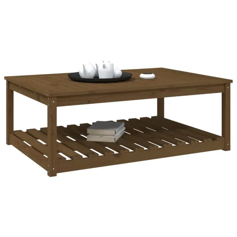 Houten tuintafel van massief grenenhout voor tuin en terras - Tuintafels