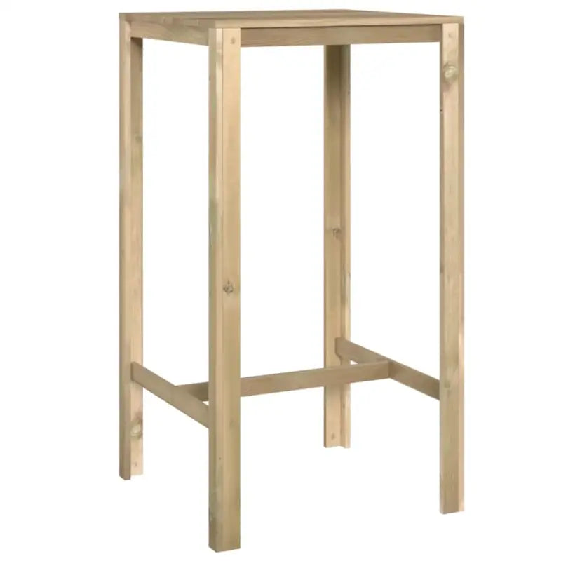 Houten Tuintafel voor buiten met eenvoudige stijl - 60 x 60 x 110 cm / 1 - Tuintafels