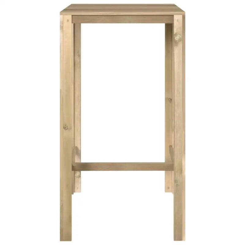 Houten Tuintafel voor buiten met eenvoudige stijl - 60 x 60 x 110 cm / 1 - Tuintafels