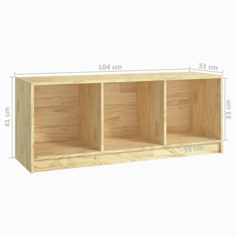 Houten Tv-meubel van massief grenenhout voor elegante inrichting - Tv-meubels