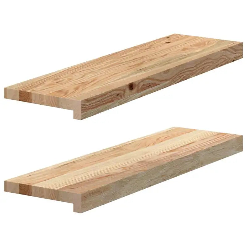 Houten vensterbanken van massief eikenhout voor een natuurlijke uitstraling - Naturel / 70 x 20 x 2 cm / 1