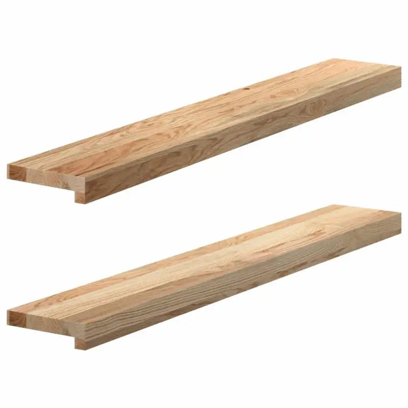 Houten vensterbanken van massief eikenhout voor een natuurlijke uitstraling - Naturel / 100 x 15 x 2 cm / 1