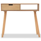 Houten wandtafel van massief grenenhout met MDF tafelblad - Bijzettafels
