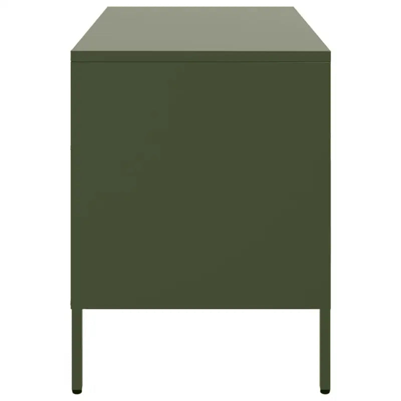 Industrieel tv-meubel met koudgewalst staal en verstelbare schroefpoten - Tv-meubels