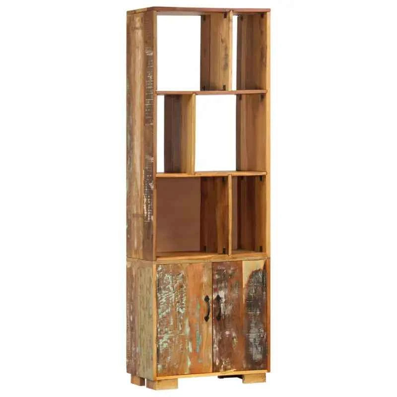 Industriële boekenkast van massief gerecycled hout voor moderne interieurs