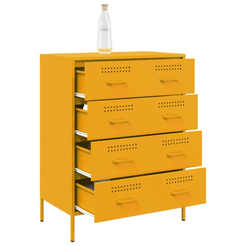 Industriële dressoir met stevig staal voor woon en slaapkamer - Dressoirs & buffetkasten