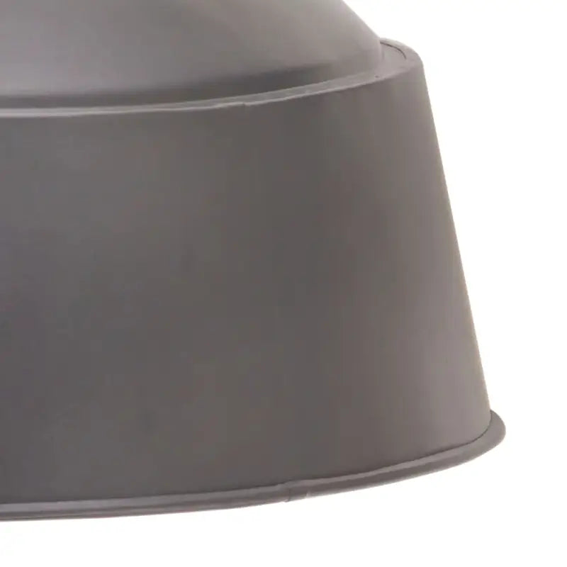 Industriele hanglamp met matgrijze afwerking en massief mangohout - Lampen