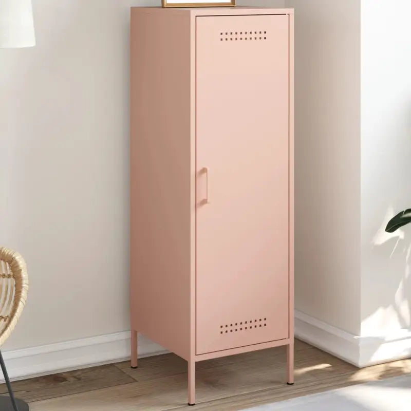 Industriële hoge kast voor woon- en slaapkamer interieur - Roze / 1 - Dressoirs & buffetkasten