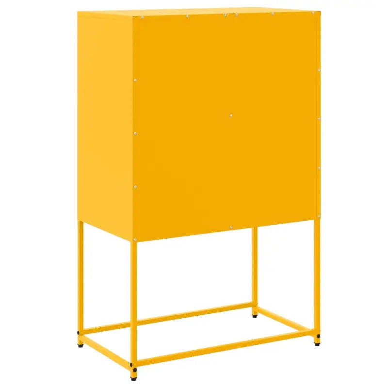 Industriële hoge kast voor woon- of slaapkamer met robuust staal - Dressoirs & buffetkasten