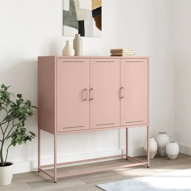 Industriële hoge kast voor woonkamer of slaapkamer - Dressoirs & buffetkasten