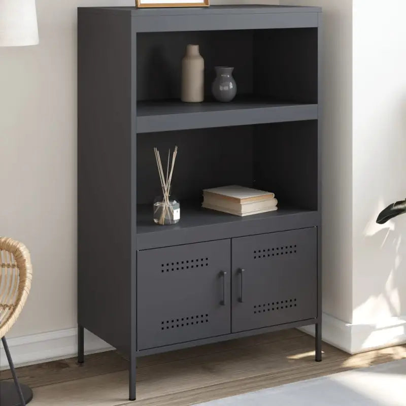 Industriële hoge kast voor woonkamer of slaapkamer duurzame stijl - Dressoirs & buffetkasten