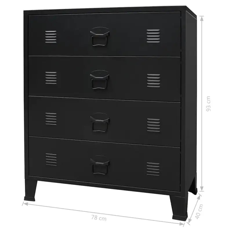 Industriële ladekast voor een praktische en stijlvolle inrichting - Commodes & ladekasten