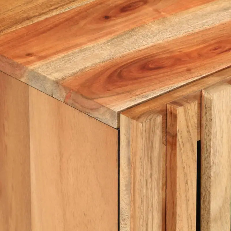 Industriële nachtkastjes van massief acaciahout voor je interieur - Nachtkastjes