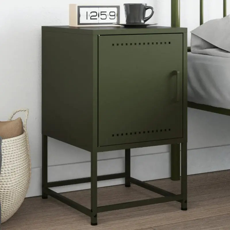 Industriële nachtkastjes voor eenvoudig schoon en duurzame interieurs - Groen / 1 - Nachtkastjes