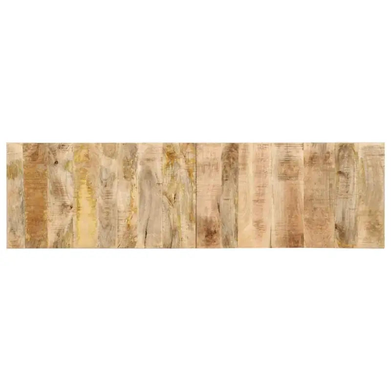 Industriële stijl hoofdborden en voetborden in massief acaciahout - 180 x 1.5 x 50 cm / 1 / Massief ruw mangohout