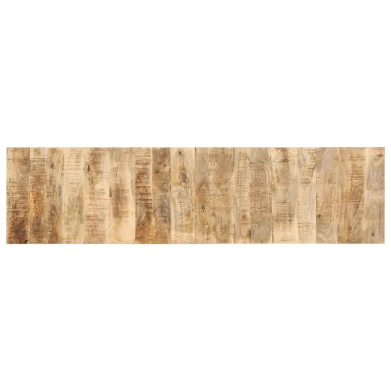 Industriële stijl hoofdborden en voetborden in massief acaciahout - 200 x 1.5 x 50 cm / 1 / Massief ruw mangohout