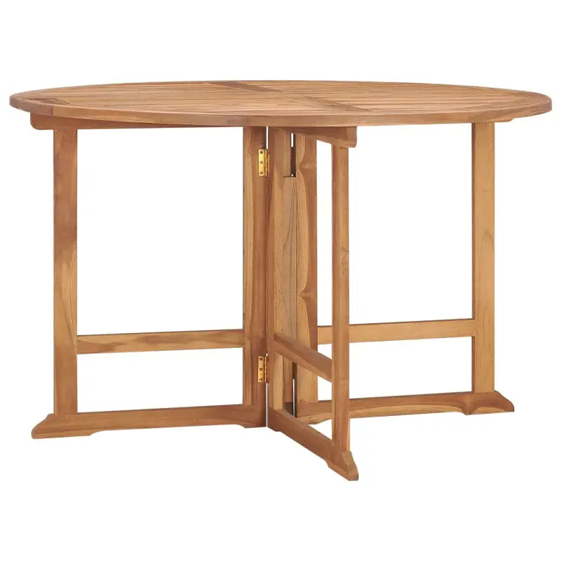 Inklapbare houten eettafel de perfecte keuze voor je tuin of terras - 1 / Rond - Tuintafels