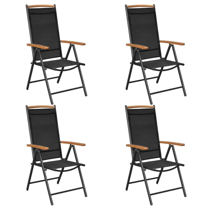 Inklapbare stoelen Voor Tuin met Levering Bevat Tijdloos Design - 4 - Tuinstoelen