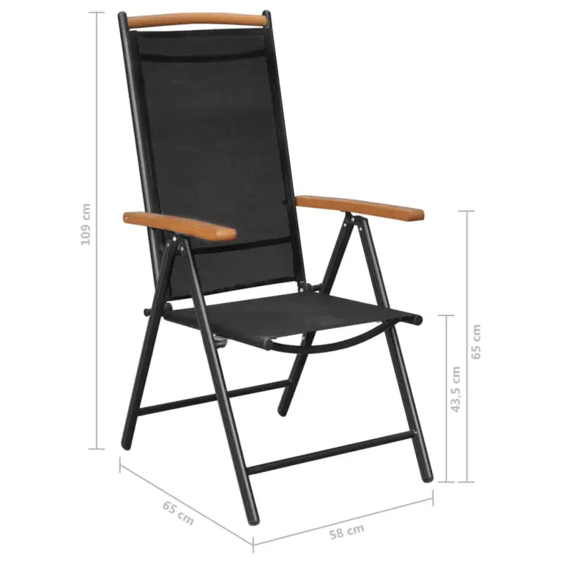 Inklapbare stoelen Voor Tuin met Levering Bevat Tijdloos Design - Tuinstoelen