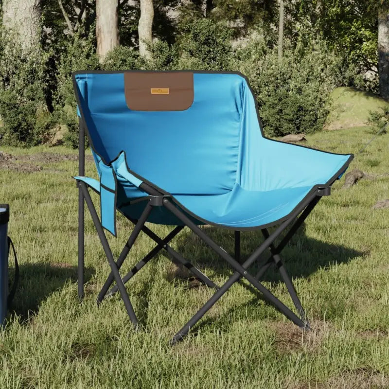Inklapbare tuinstoelen van 600d polyester voor binnen en buiten - felblauw / 1 - Tuinstoelen