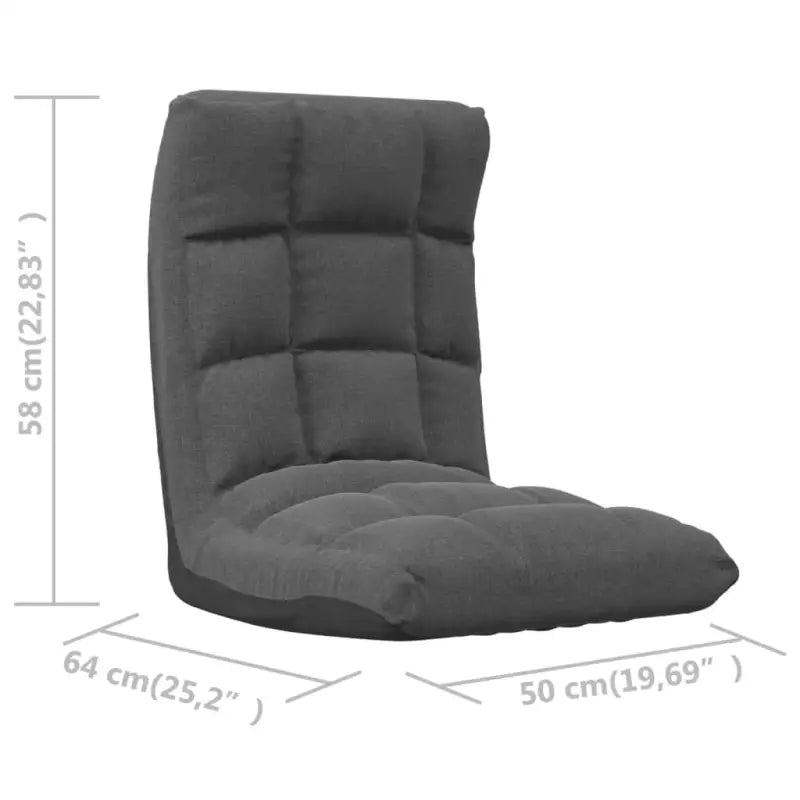 Inklapbare vloerstoel voor comfortabel ontspannen en spelen - Vloerstoelen