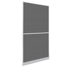Insectenscherm voor deuren met aluminium frame en montageaccessoires - Wit / 120 x 240 cm / 1 - Voordeuren