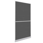 Insectenscherm voor deuren met aluminium frame en montageaccessoires - Wit / 100 x 215 cm / 1 - Voordeuren
