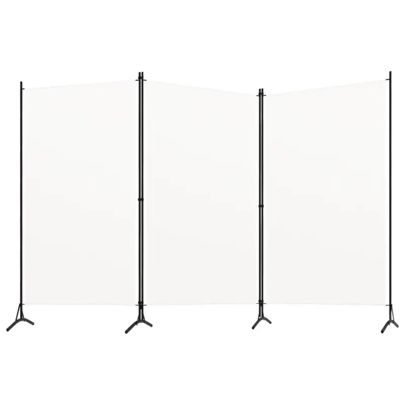 Kamerscherm voor het verdelen van een kamer en privacy - Wit / 260 x 180 cm - Kamerschermen